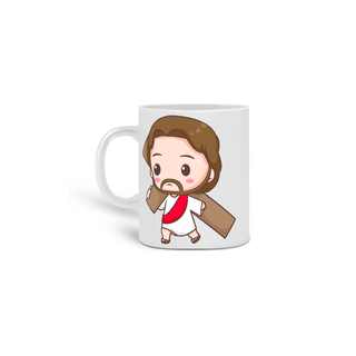 Nome do produtoCaneca Ilustração - Cristo