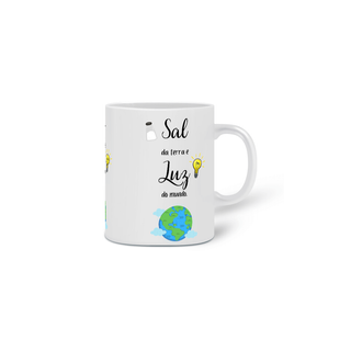 Nome do produtoCaneca Frases - Sal e Luz