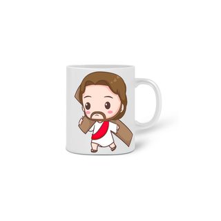 Nome do produtoCaneca Ilustração - Cristo