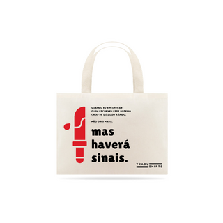 Sinais silenciosos - ecobag