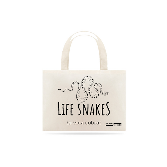 Life snakes - ecobag