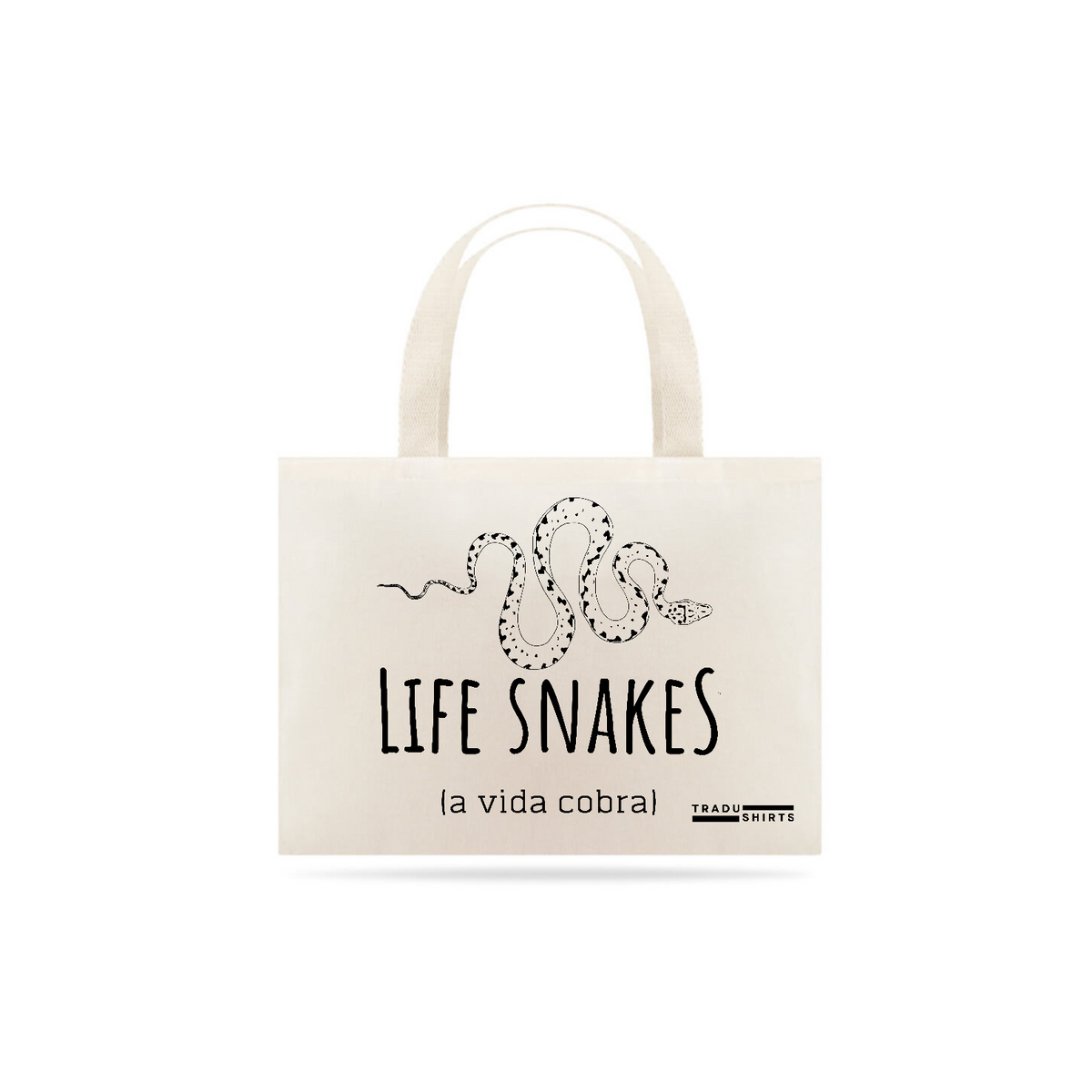 Nome do produto: Life snakes - ecobag