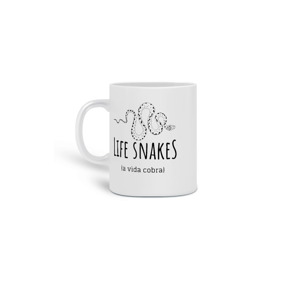 Life snakes - caneca