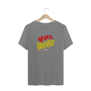 Nome do produtoCamiseta Masculina NEVER SURRENDER (Plus Size)