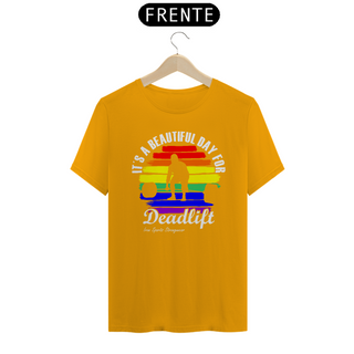 Nome do produtoCamiseta Masculina RAINBOW DEADLIFT