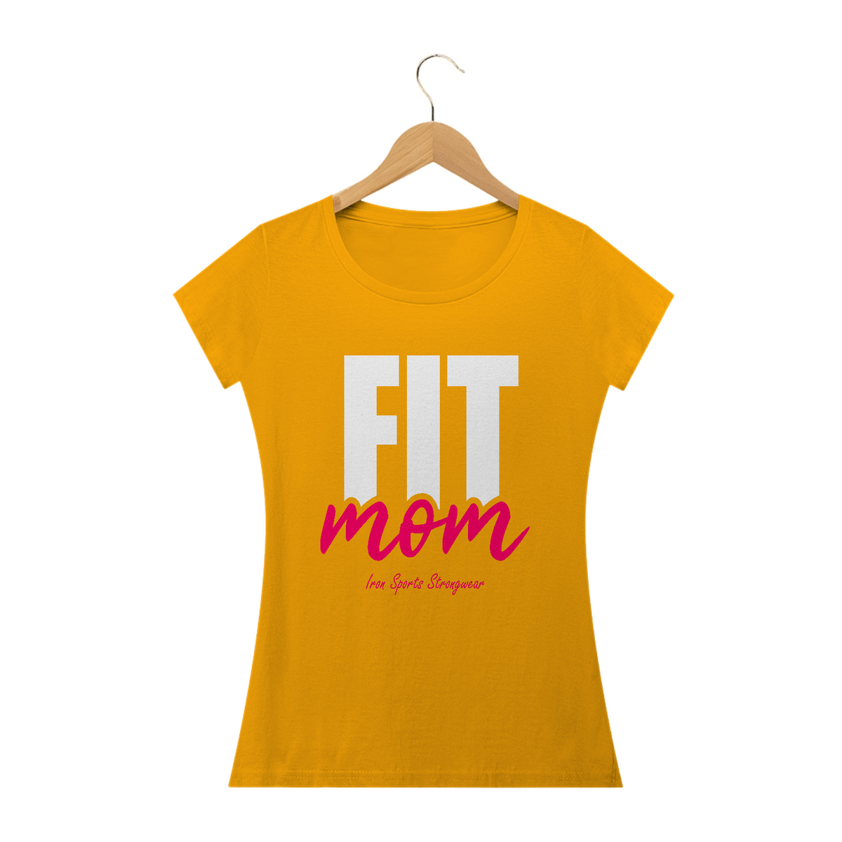 Nome do produto: Camiseta Feminina FIT MOM