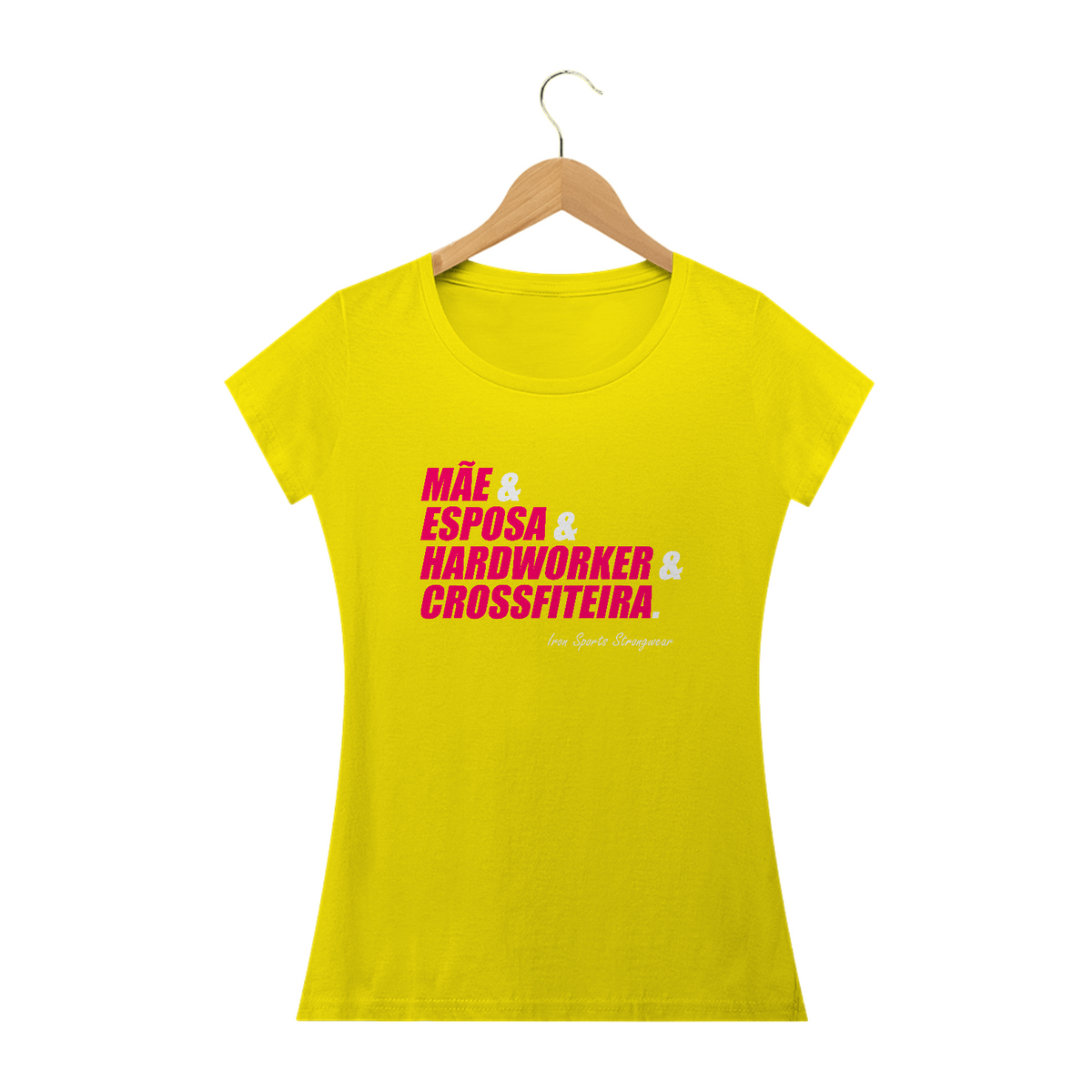 Nome do produto: Camiseta Feminina CROSSFITEIRA