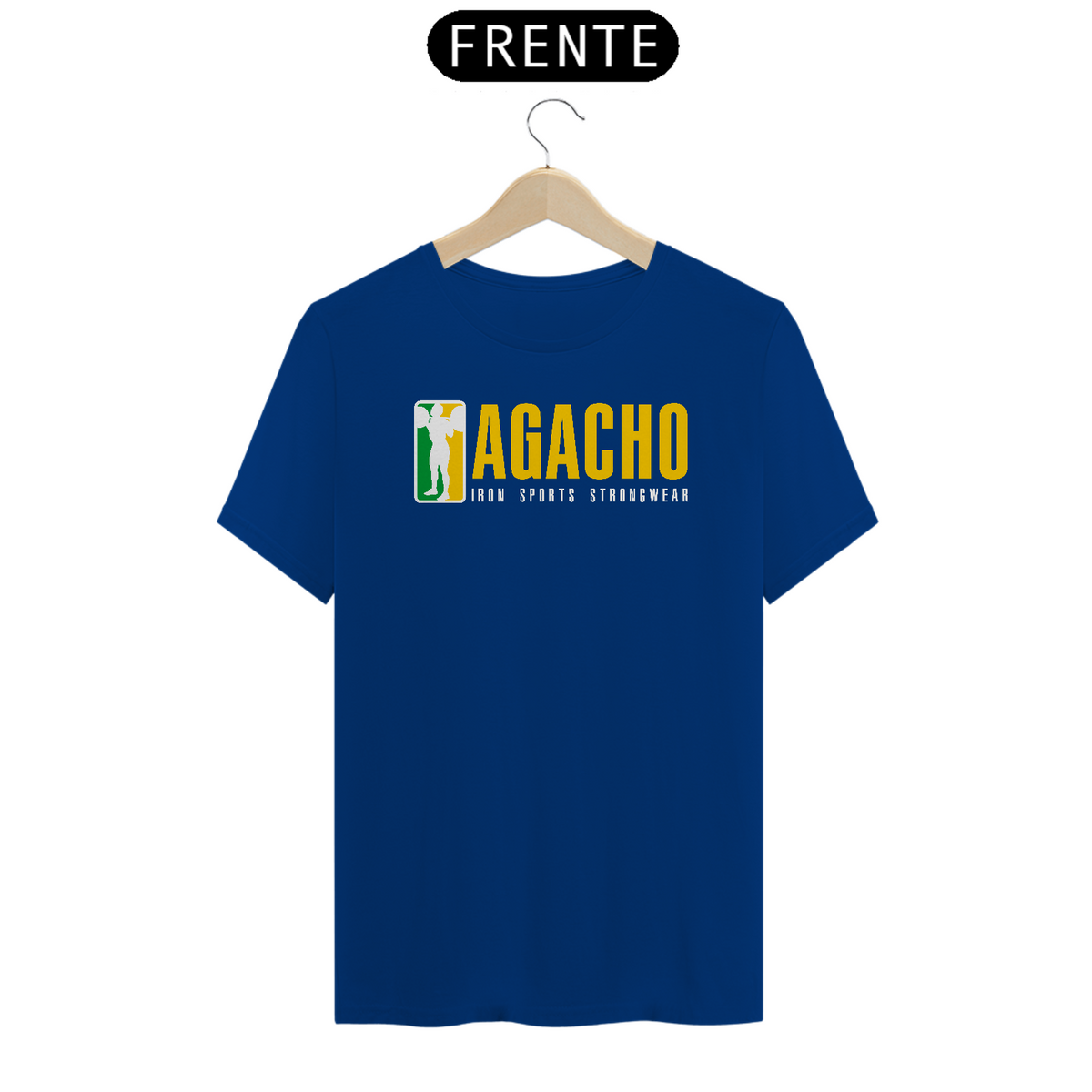 Nome do produto: Camiseta Masculina AGACHO