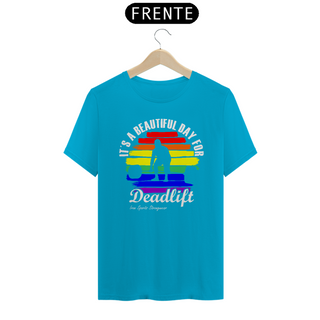 Nome do produtoCamiseta Masculina RAINBOW DEADLIFT