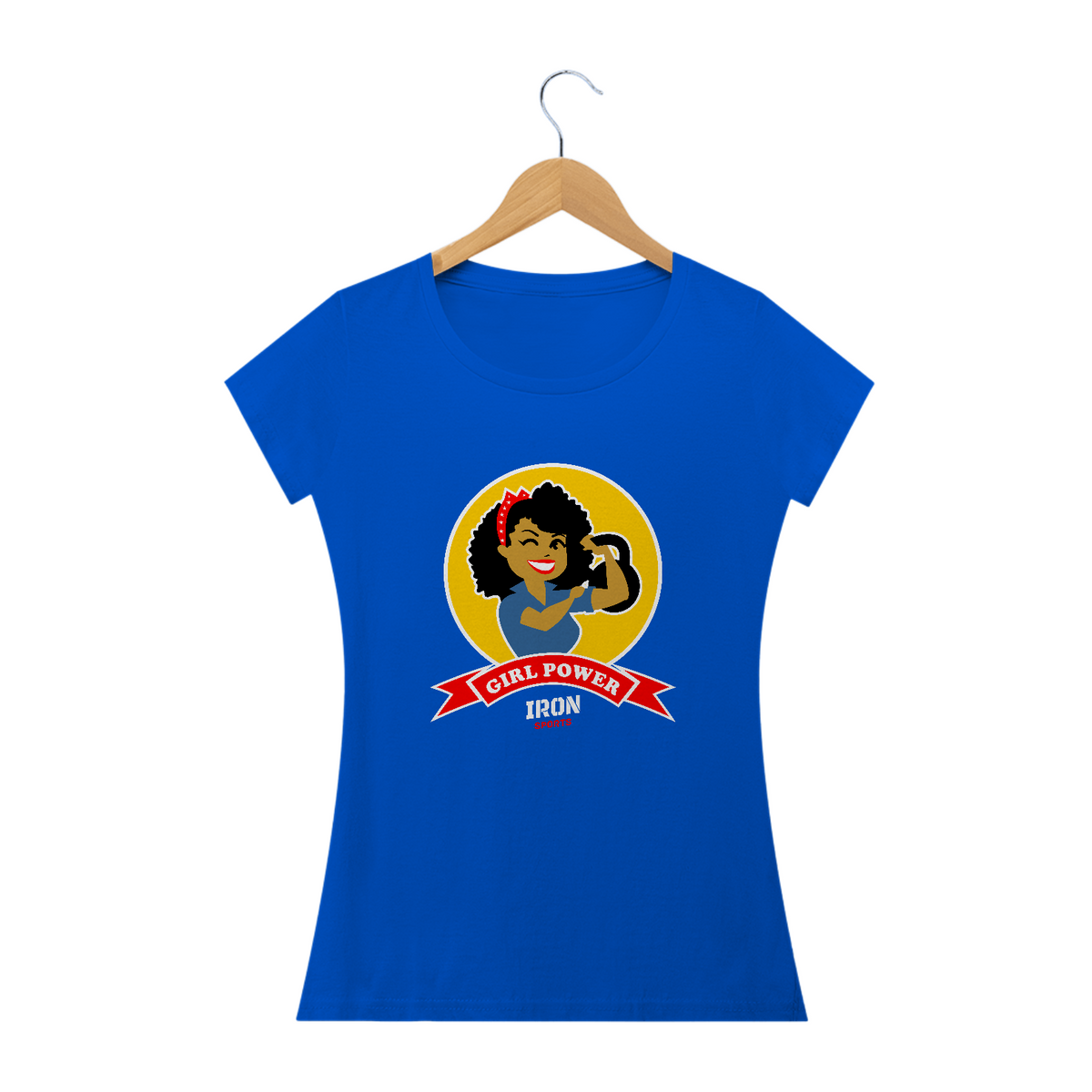 Nome do produto: Camiseta Feminina POWER 01