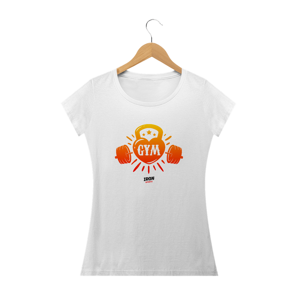 Nome do produto: Camiseta Feminina GYM 02