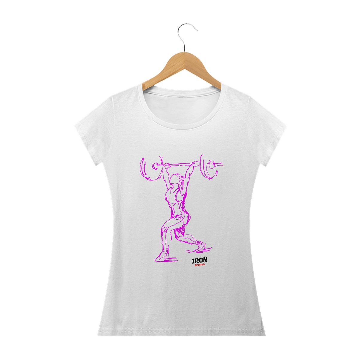 Nome do produto: Camiseta Feminina GIRL LIFT
