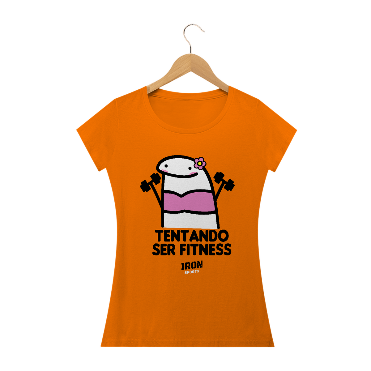 Nome do produto: Camiseta Feminina FITNESS