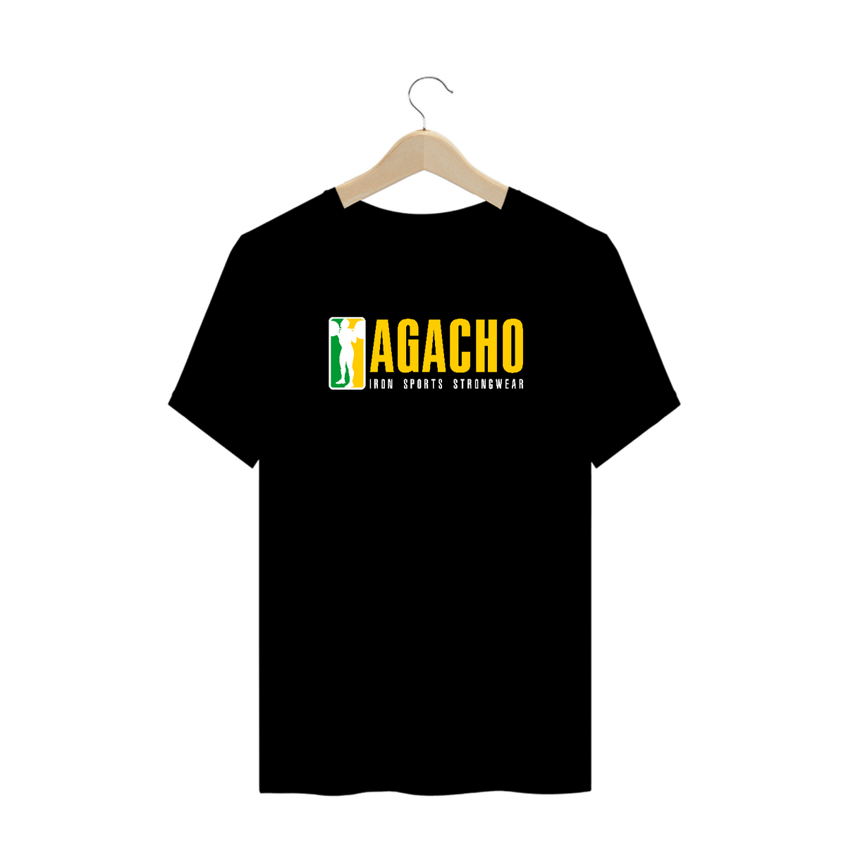 Nome do produto: Camiseta Masculina AGACHO (Plus Size)