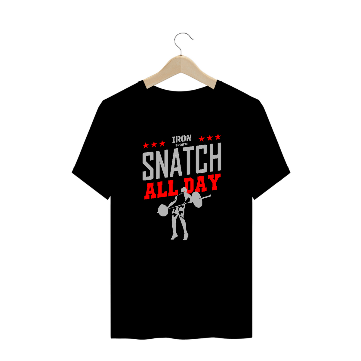 Nome do produto: Camiseta Masculina SNATCH (Plus Size)