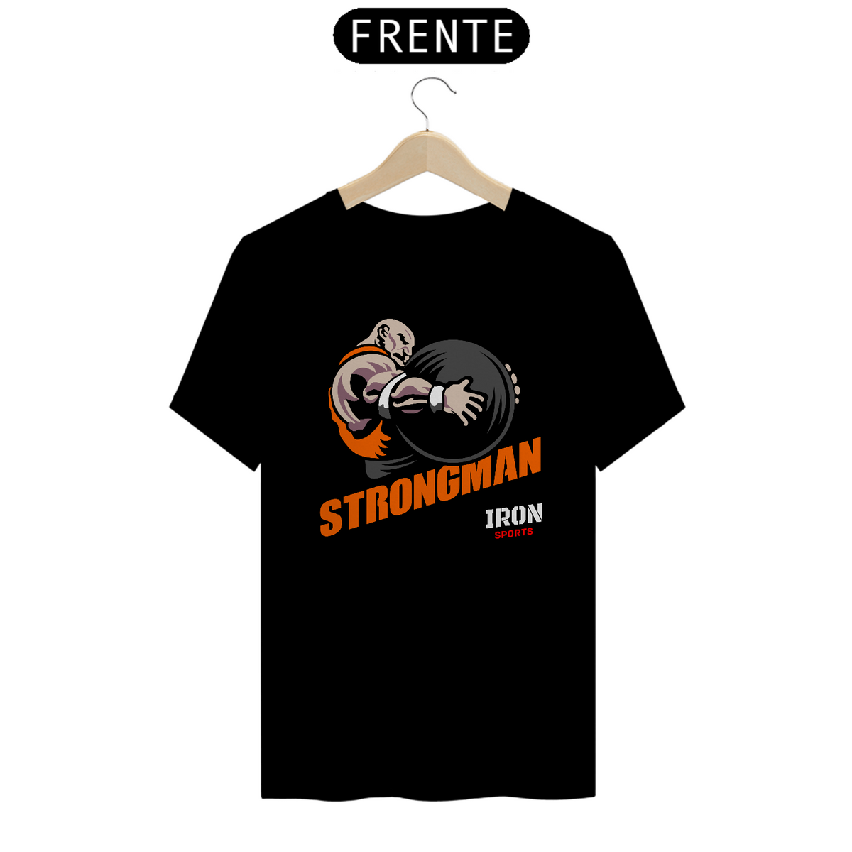 Nome do produto: Camiseta Masculina STRONGMAN 01