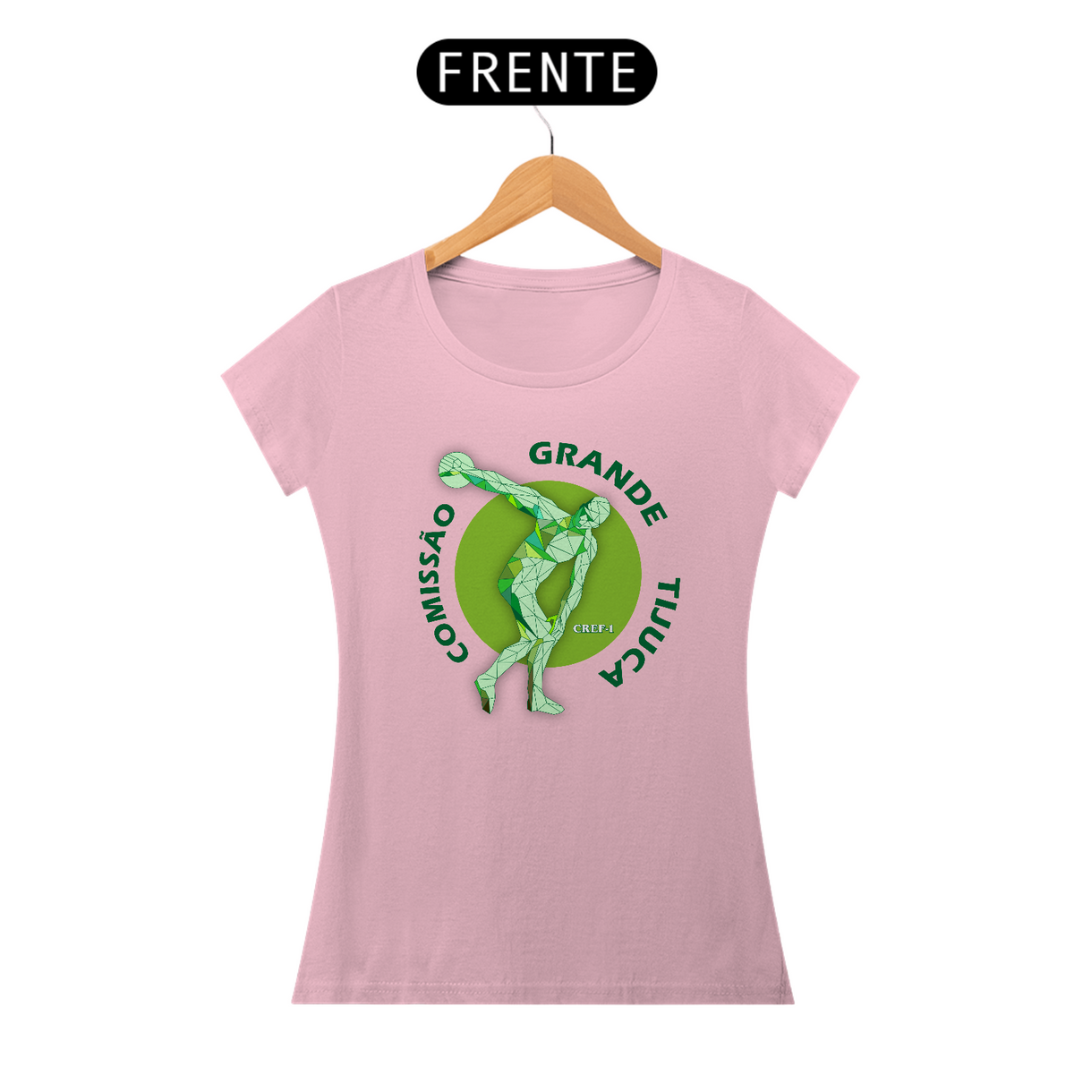 Nome do produto: Camiseta Feminina CREF