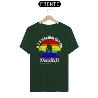 Nome do produtoCamiseta Masculina RAINBOW DEADLIFT