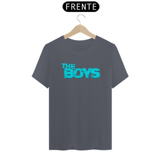 Nome do produtoCamiseta T-Shirt Classic Unissex / The Boys Logo Azul Claro