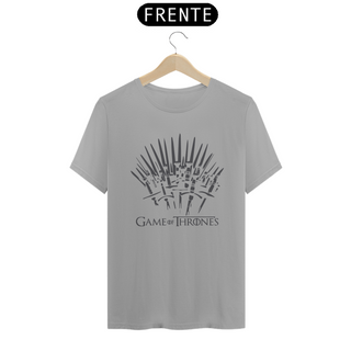 Nome do produtoCamiseta T-Shirt Classic Unissex / Game Of Thrones O Trono