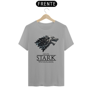 Nome do produtoCamiseta T-Shirt Classic Unissex / Game Of Thrones House Winter Is Coming