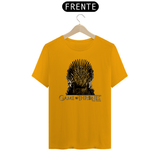 Nome do produtoCamiseta T-Shirt Classic Unissex / Game Of Thrones Trono De Ouro