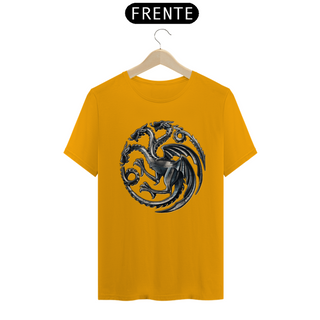 Nome do produtoCamiseta T-Shirt Classic Unissex / Game Of Thrones Os 3 Dragões