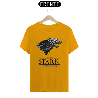 Nome do produtoCamiseta T-Shirt Classic Unissex / Game Of Thrones House Winter Is Coming