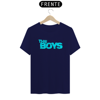 Nome do produtoCamiseta T-Shirt Classic Unissex / The Boys Logo Azul Claro