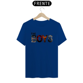 Nome do produtoCamiseta T-Shirt Classic Unissex / The Boys Com Letras Personalizadas