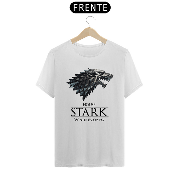Camiseta T-Shirt Classic Unissex / Game Of Thrones House Winter Is Coming