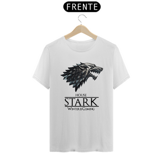 Camiseta T-Shirt Classic Unissex / Game Of Thrones House Winter Is Coming