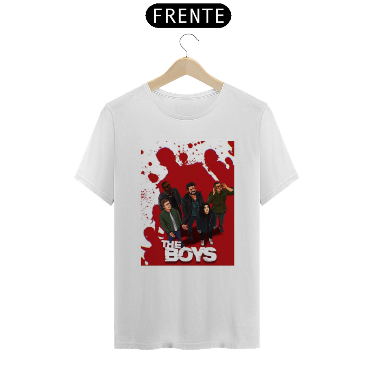 Nome do produto: Camiseta T-Shirt Classic Unissex / The Boys