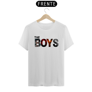 Camiseta T-Shirt Classic Unissex / The Boys Com Letras Personalizadas