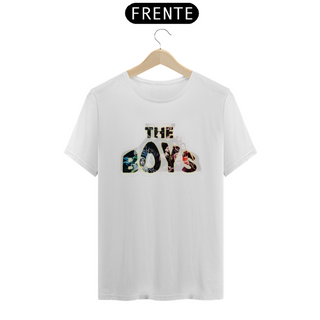 Camiseta T-Shirt Classic Unissex / The Boys Logo Personalizada
