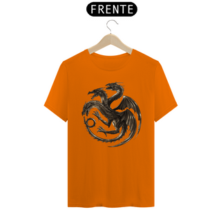 Nome do produtoCamiseta T-Shirt Classic Unissex / Game Of Thrones Os 3 Dragões 