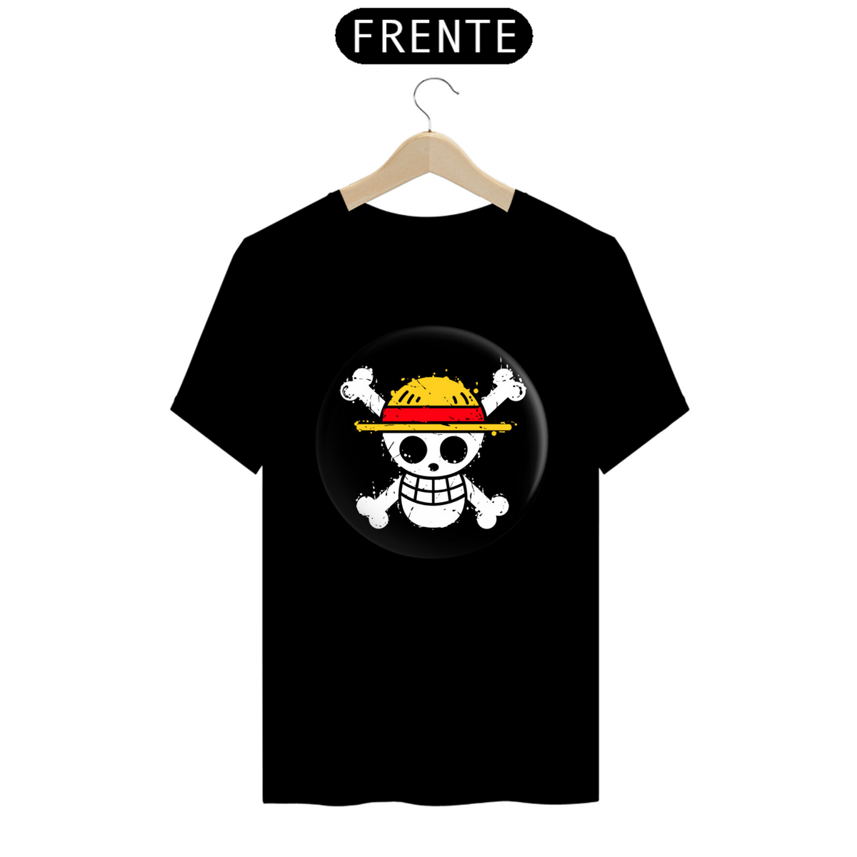 Nome do produto: Camiseta T-Shirt Classic Unissex / One Piece Logo Personalizada