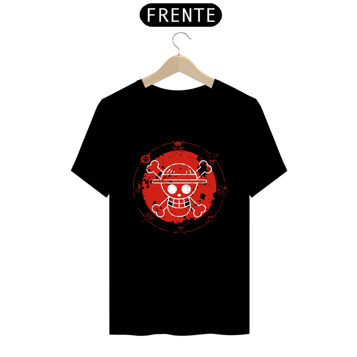 Nome do produto: Camiseta T-Shirt Classic Unissex / One Piece Logo Personalizada