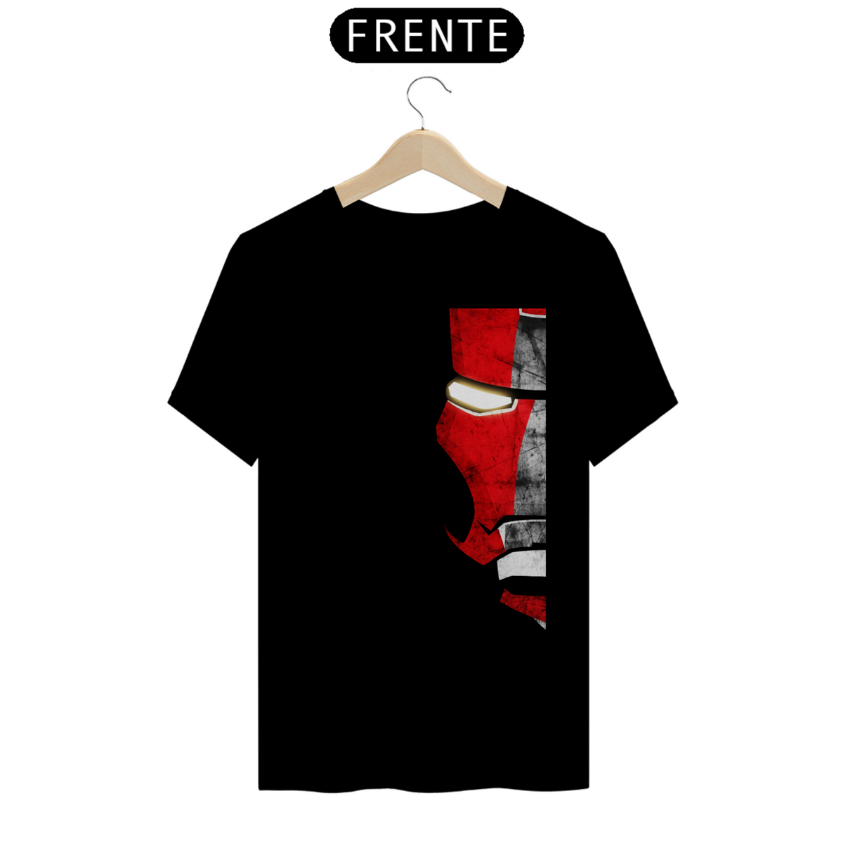 Nome do produto: Camiseta T-Shirt Classic Unissex / Homem De Ferro