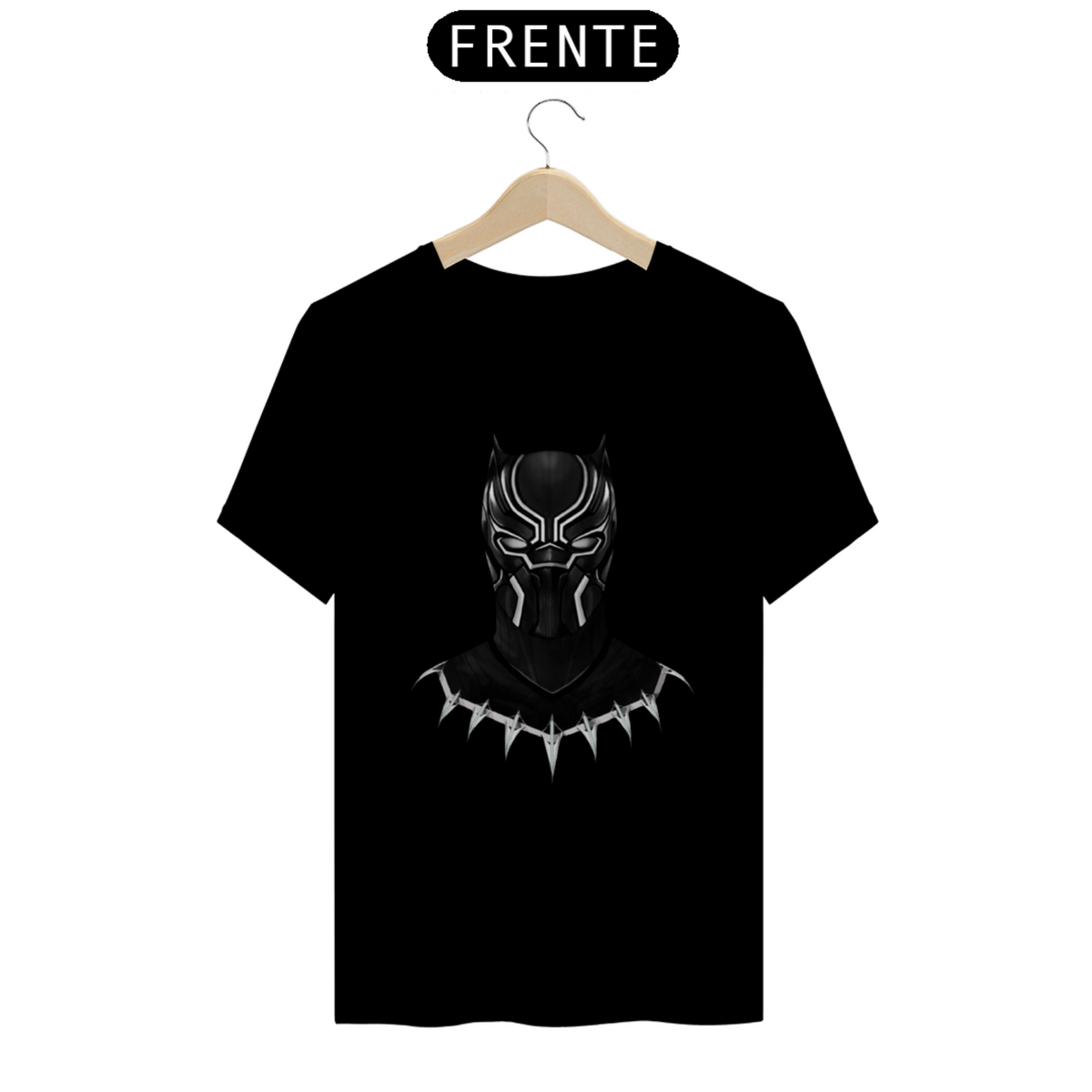Nome do produto: Camiseta T-Shirt Classic Unissex /  Pantera Negra