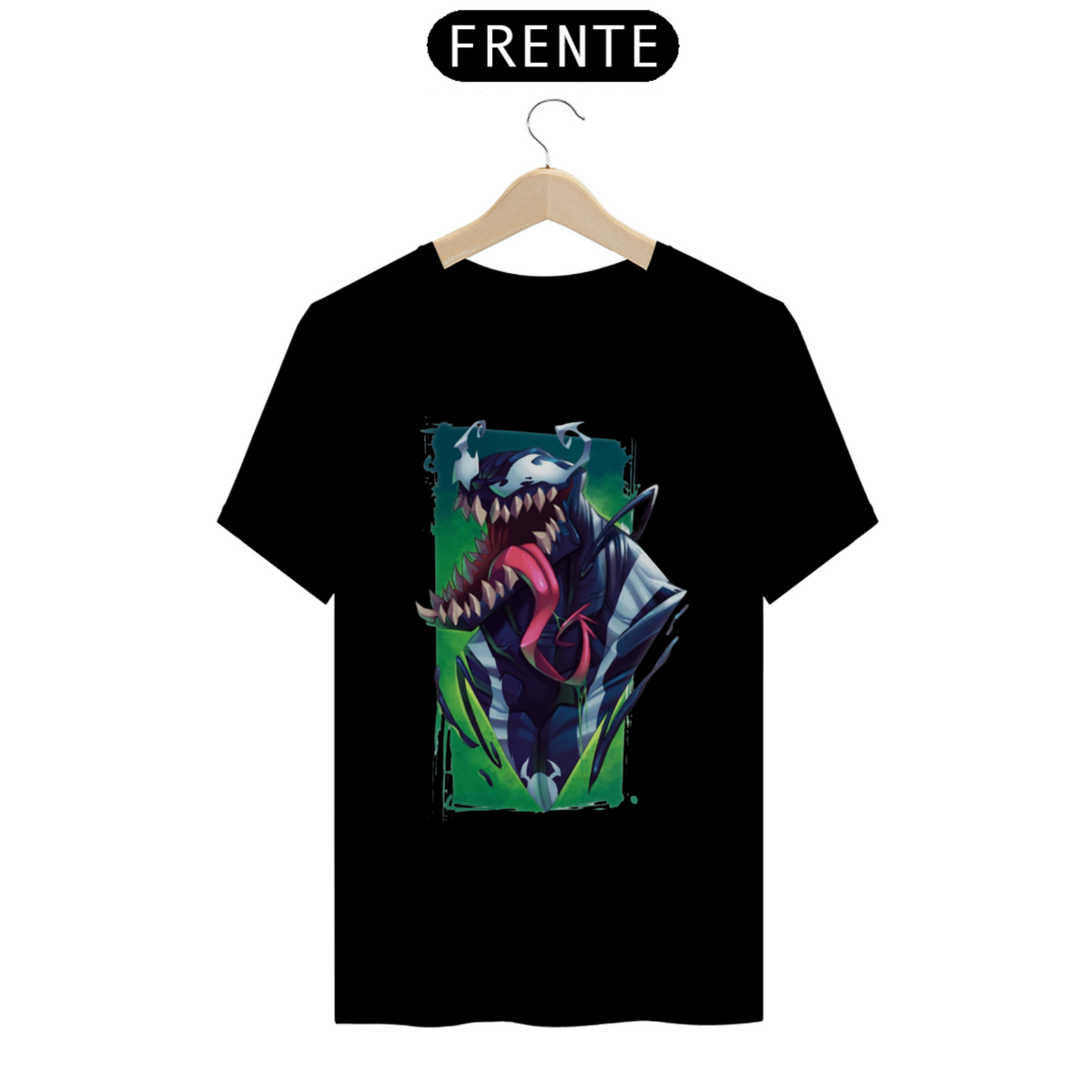 Nome do produto: Camiseta T-Shirt Classic Unissex / Venom Quadrinhos