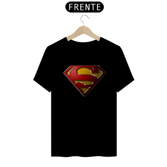 Camiseta T-Shirt Classic Unissex /  Logo Super-Homem