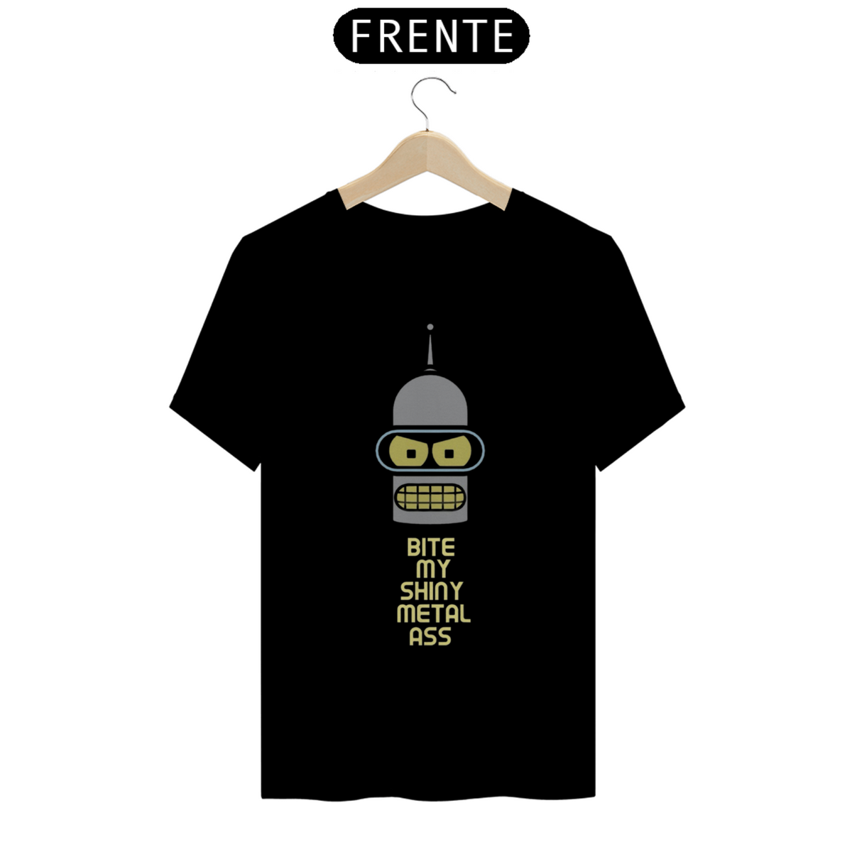 Nome do produto: Camiseta T-Shirt Classic Unissex / Bender Futurama