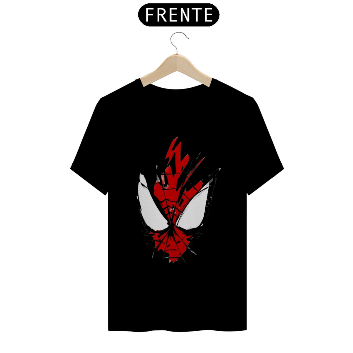 Nome do produto: Camiseta T-Shirt Classic Unissex / Homem-Aranha