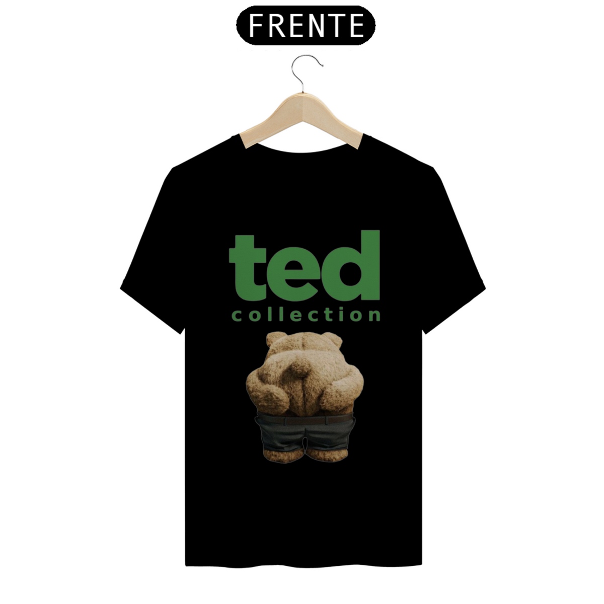 Nome do produto: Camiseta T-Shirt Classic Unissex / Urso Ted