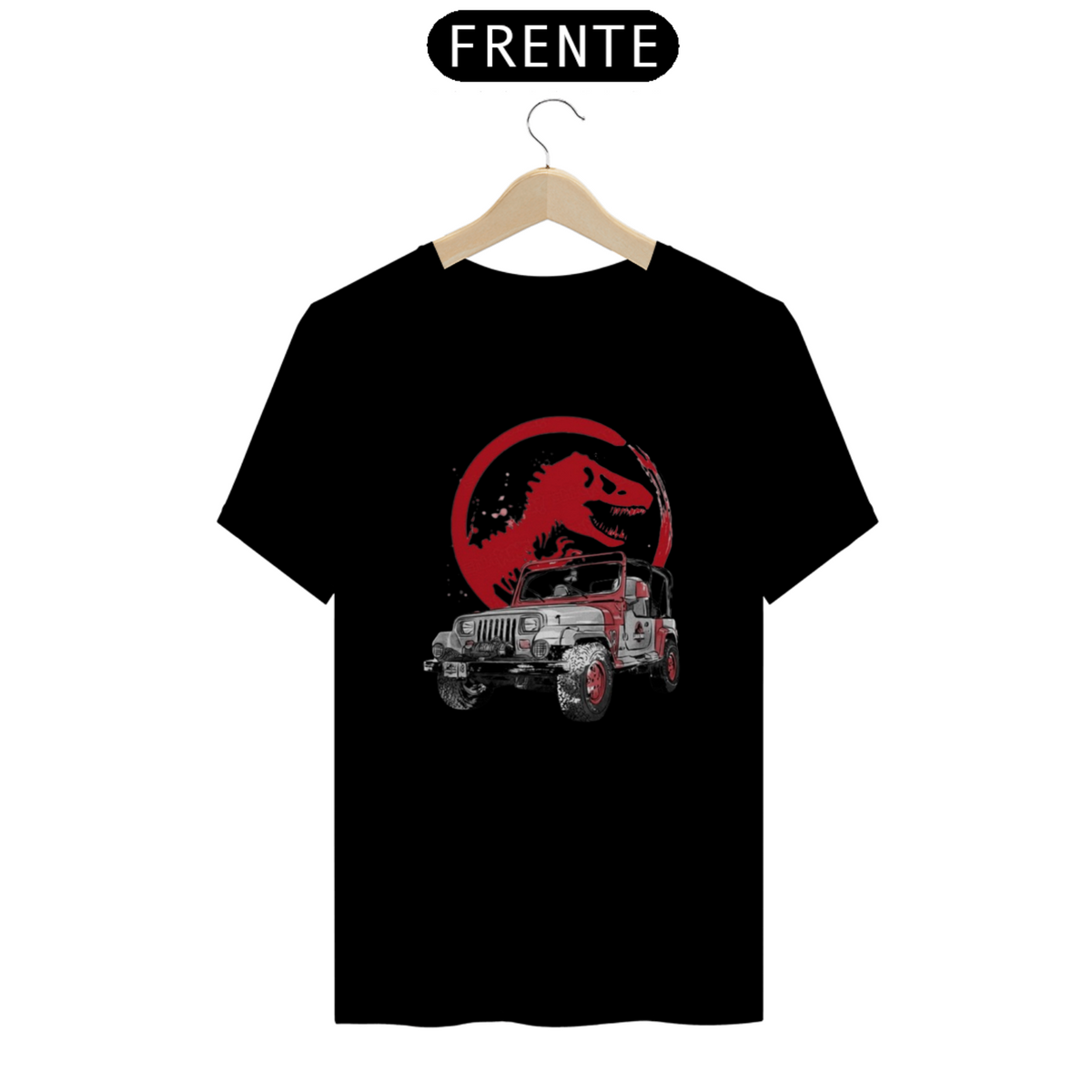 Nome do produto: Camiseta T-Shirt Classic Unissex / Jurassic Park