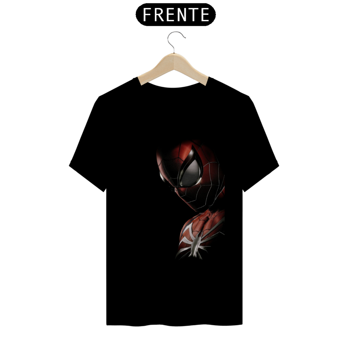 Nome do produto: Camiseta T-Shirt Classic Unissex / Homem-Aranha