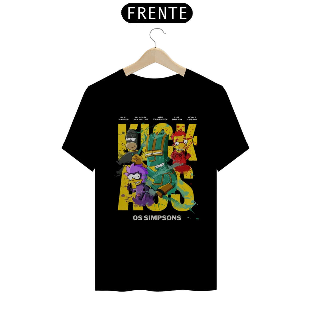 Nome do produto: Camiseta T-Shirt Classic Unissex / Os Simpsons