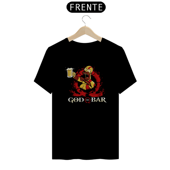Camiseta T-Shirt Classic Unissex / Homer God Of Bar