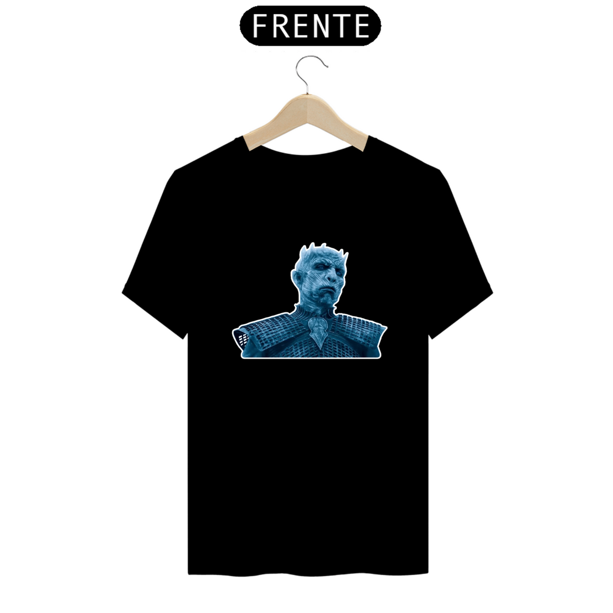 Nome do produto: Camiseta T-Shirt Classic Unissex / Game Of Thrones Rei Da Noite